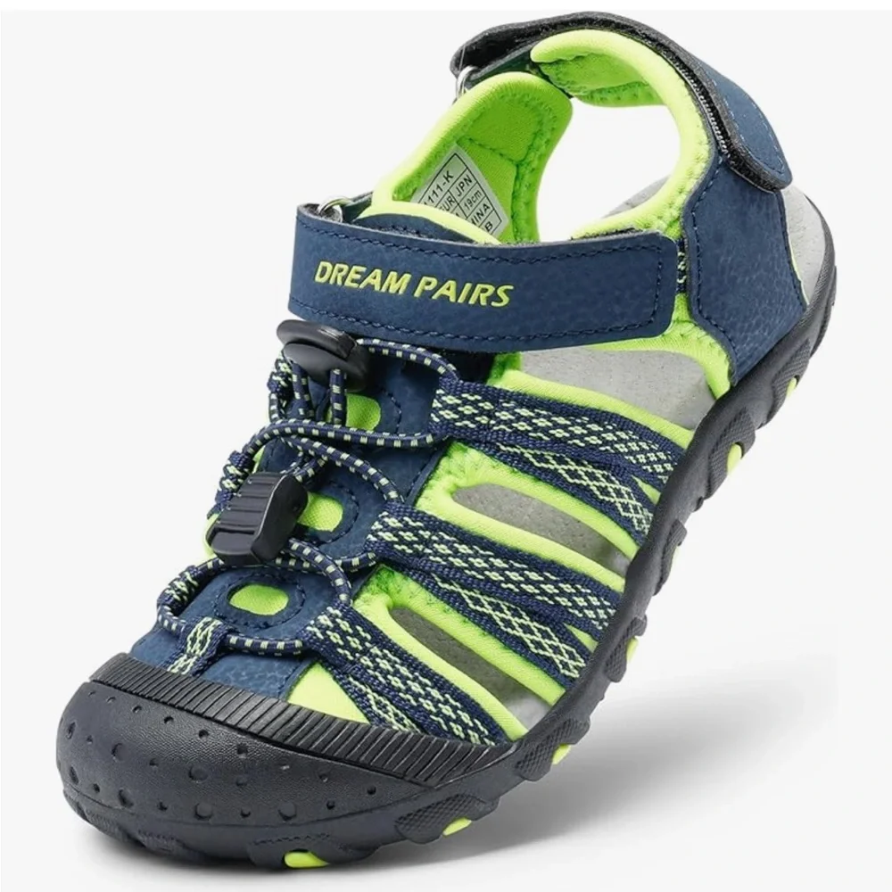 Dream Pairs Boys’ Athletic Closed Toe Sport Sandals - Picture 11 of 11